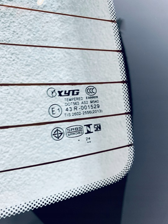 фото №3, Скло задня opel corsa c 3d hb / 5d hb 2000-