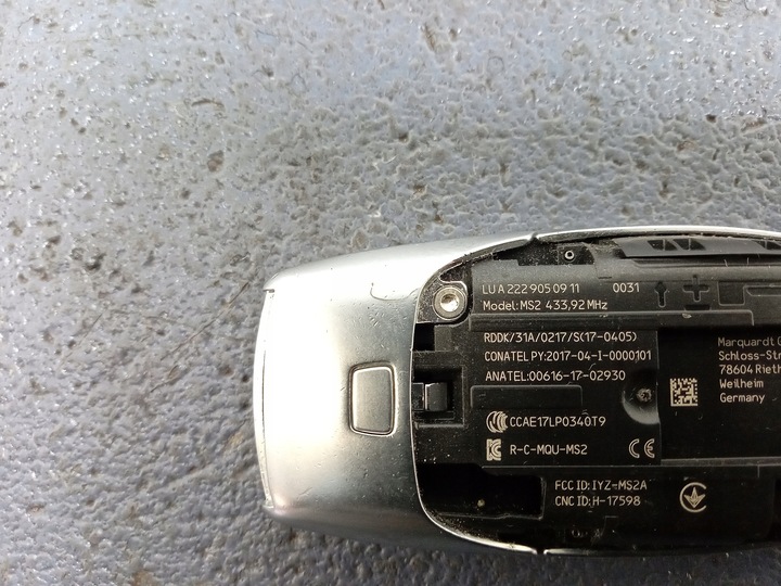 фото №4, Cls w257 ключ pilot smart key a222905091