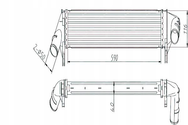 фото №1, Інтеркулер nrf 8200409045 daa4006 96585
