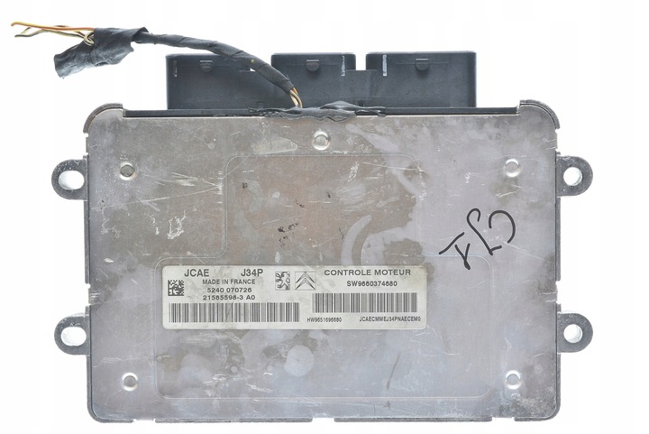 фото №1, Комп'ютер peugeot 207 1.4 9660374680 9651696680 21585598-3