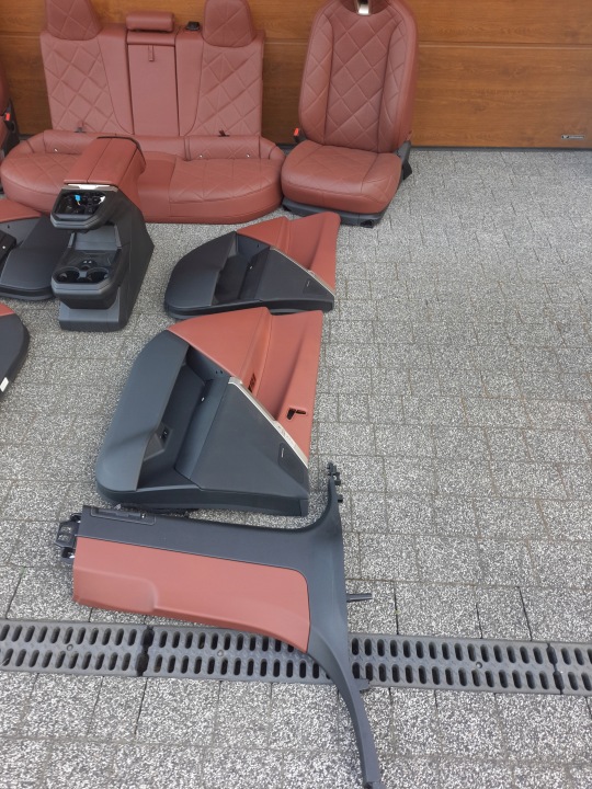 фото №13, Bmw ix i20 комплект сидінь сидіння interieur design suite castanea
