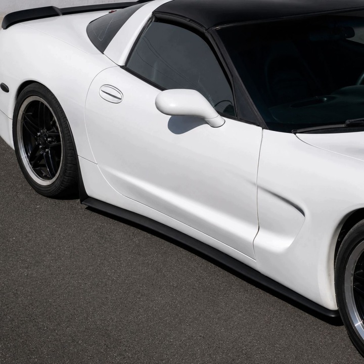 фото №11, Планки накладка порогові eos – чорний mat chevrolet corvette c5 1997-2004