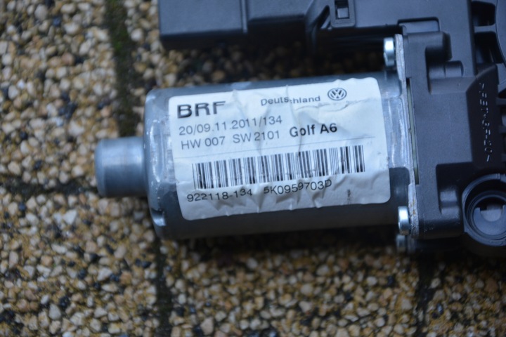 фото №10, Моторчик стёкла vw golf 6 5k0959704d 5k0959703d