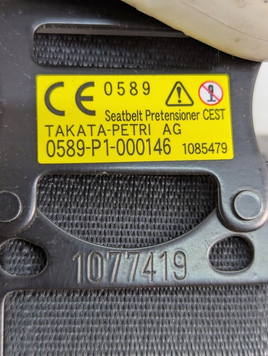 фото №9, Pas безопасности mazda cx5 0589p1000146