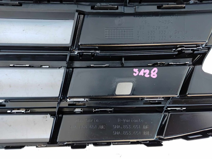 фото №10, Volkswagen tiguan ii рестайлінг решітка радіатора решітка бампера перед нова оригінальний номер 5128