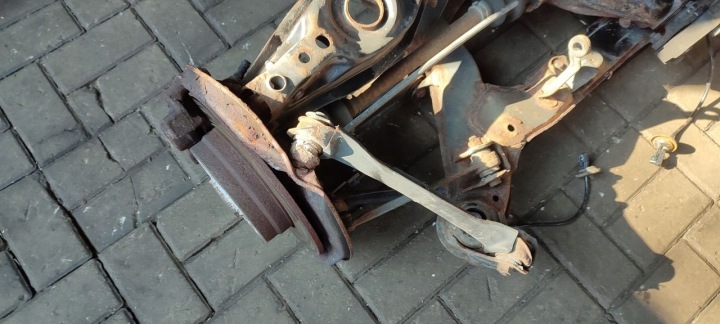 фото №6, Балка ось зад задняя подвешивание тележка mercedes w208 2,0 компрессор