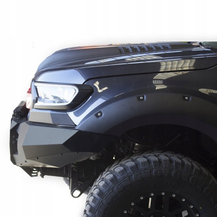 фото №10, Бампер переднє combat 4x4 offroad t7 t8 ford ranger 2016-2022