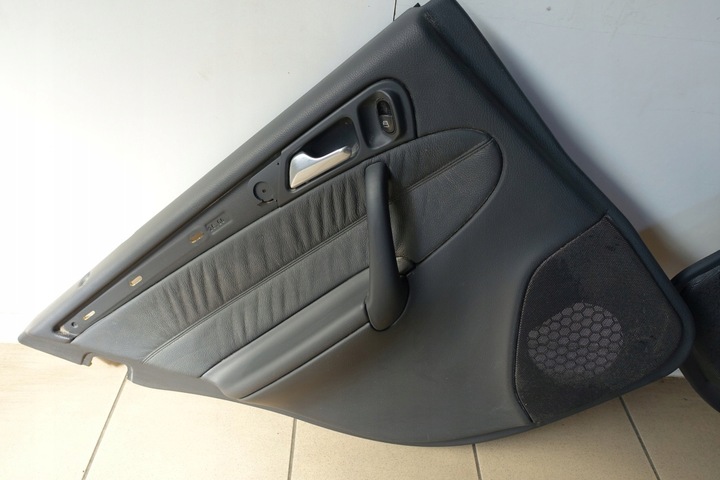 фото №6, Mercedes w203 боковина дверь левый перед обивка зад задний кожа рестайлинг