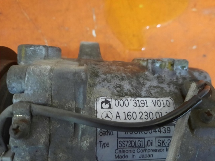 фото №6, Smart fortwo i 0.8cdi 00-07 компрессор кондиционера 0003191 r6600100305