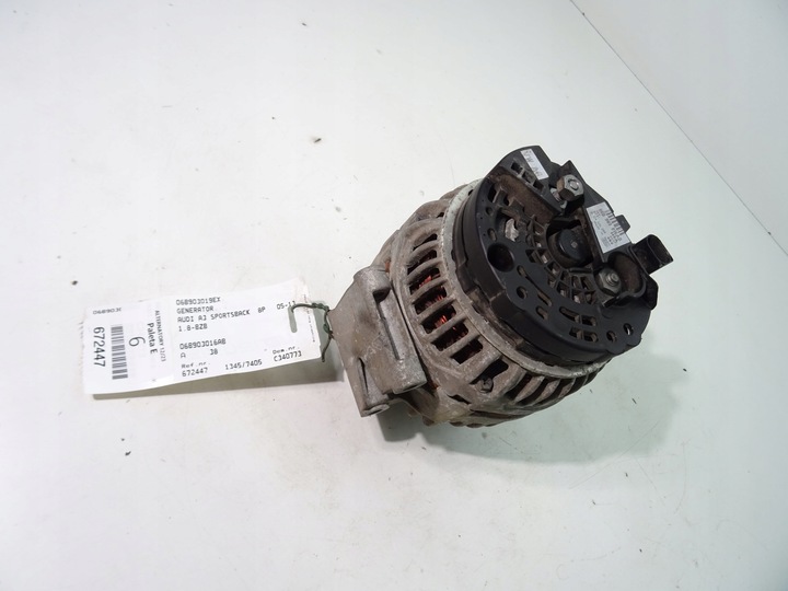 фото №1, Генератор skoda superb ii 1.8 06b903016ab .