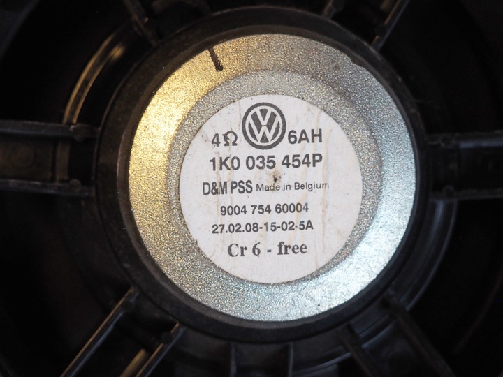 фото №5, Golf 5 v динамік двері лівий перед переднє 1k0035454p оригінал