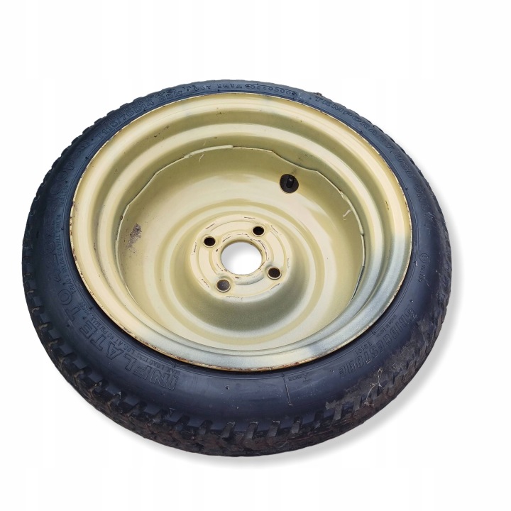 фото №9, Докаточное колесо (докатка) запасное 4x100 mm t115/70 r14 honda civic nr18