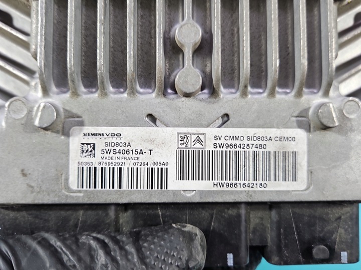 фото №6, Компьютер блок управления двигателя 9664287480 citroen c4 picasso i 2.0 hdi 10dyur
