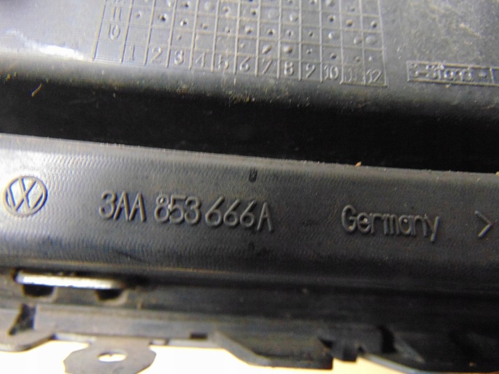 фото №15, Решётка w бампер vw passat b7 правая 3aa853666a