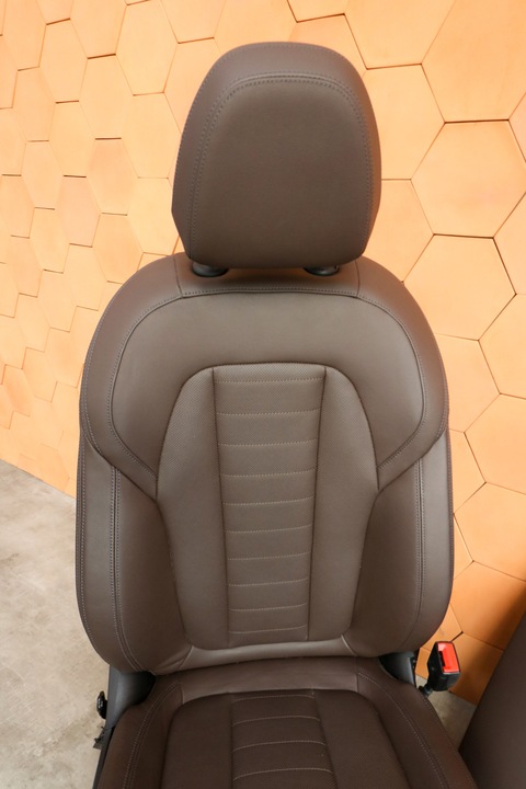 фото №8, Bmw x3 g01 lci салон сидіння диван обшивки м-пакет mokka вентиляція