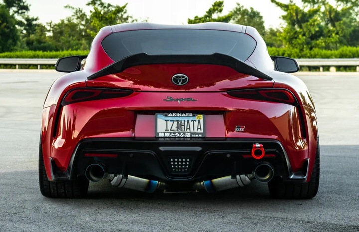фото №5, Спойлер спойлер toyota supra mk5 чёрный блеск