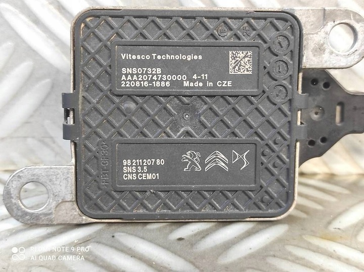 фото №7, Fiat ducato ii рестайлинг ducato iii датчик tlenku azotu nox 9821120780