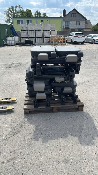 фото №9, Сидіння диван зад шкіра сидіння + кронштейни ford custom tourneo 12-23r