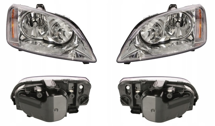 фото №1, Фара лампа ford focus c-max 03-07 l+p tyc