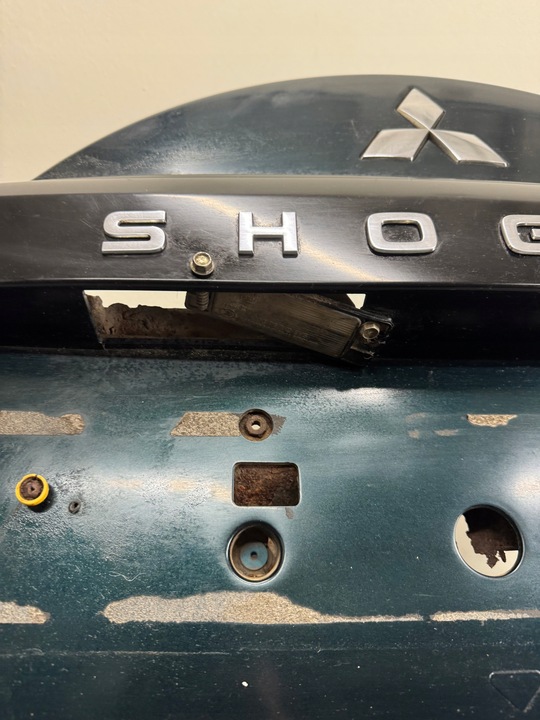 фото №7, Защита колёса запасного каркас крышки зад mitsubishi pajero iv 4