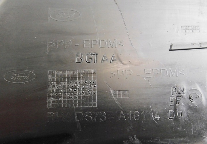 фото №10, Подкрылок правые перед ds73-a16114-bn - ford mondeo mk v mk5