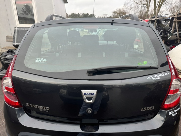фото №11, Dacia sandero i stepway крышка багажника tekna