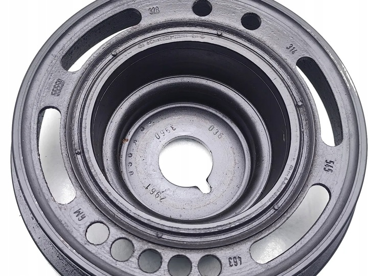 фото №7, Vauxhall vectra колесо ременное вала коленчатого 1.8 бензин 103kw 140 hp 2006