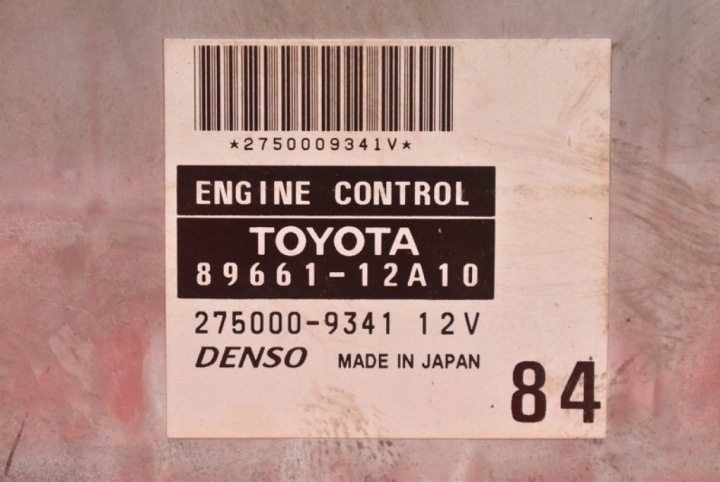фото №7, Блок керування  89661-12a10 275000-9341 toyota corolla e12 1.6 vvt-i 110 km 02-07