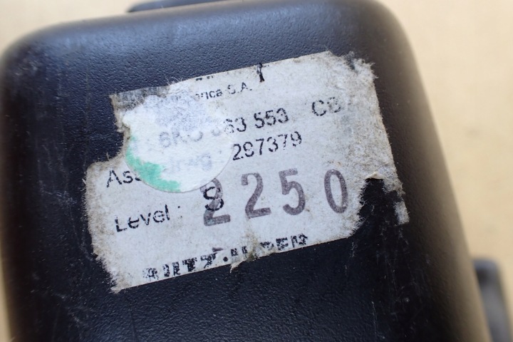 фото №9, Seat cordoba 00- vario polo ролета багажника 2250 oem номер