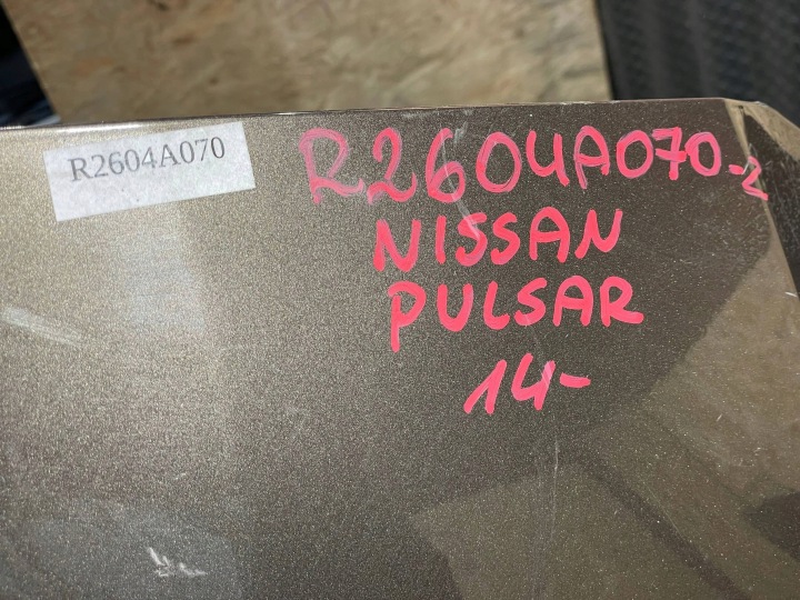фото №12, Nissan pulsar c13 14-18 задній бампер
