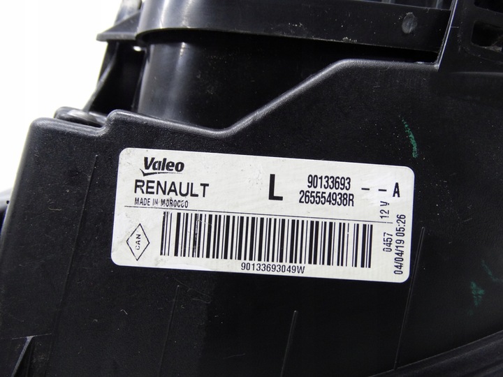 фото №14, Dacia sandero ii рестайлинг 16-20 лампа задняя левая w крыло 265554938r оригинал