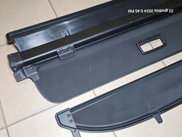 фото №8, Ролета багажника toyota corolla xii ts универсал 2020 , чёрная. oem номер