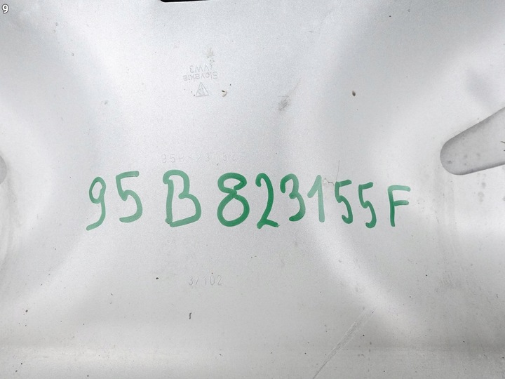 фото №10, Porsche macan 95b 13-23 рестайлинг капот крышка двигателя bonnet капот перед