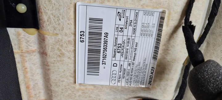 фото №11, Q7 4m ii стеля стеля sline чорна 4m0867505h