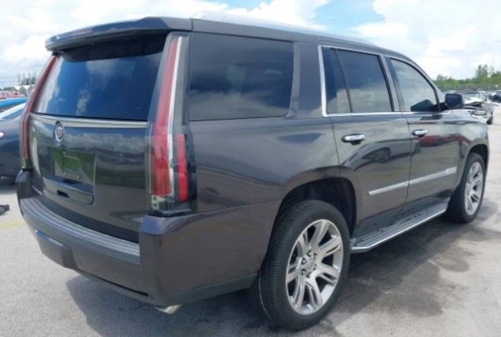 фото №10, P2 cadillac escalade iv 2014 - сидіння лівий зад ii ряд чорний l0263818