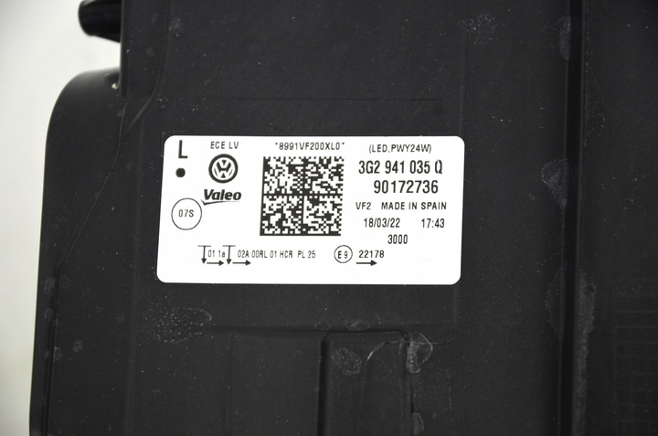 фото №6, Vw passat b8 fl лампы полный led 3g1941036q / 035q