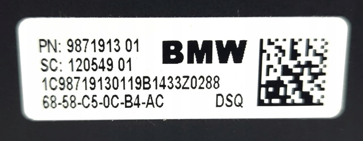 фото №13, Камера ассистент перед kafas bmw x5 g05 x7 g07 9871913