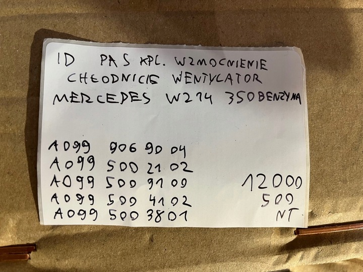 фото №14, Ідеальний kpl pas підсилювач радіатор вентилятор mercedes w214 350 benzyna1