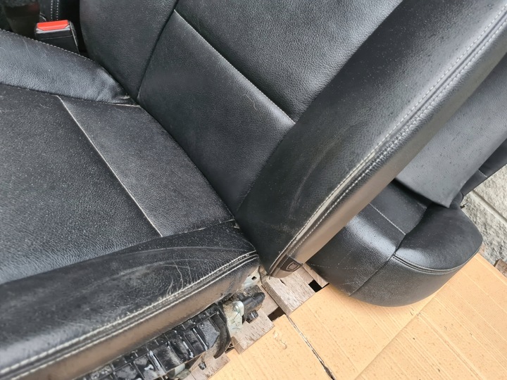 фото №8, Bmw x3 f25 сидіння лівий праві диван зад чорна шкіра