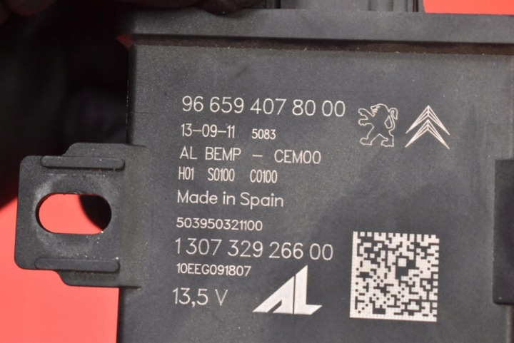 фото №8, Блок управления светом (модуль фар, block розжига) 9665940780 peugeot 508 1 i 10-14