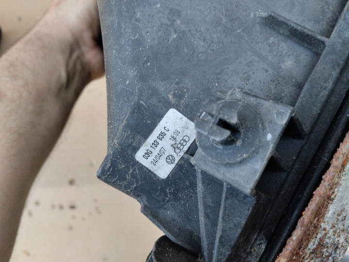 фото №5, Корпус фільтра повітря audi a4 b7 2.0 tfsi 03g133835c