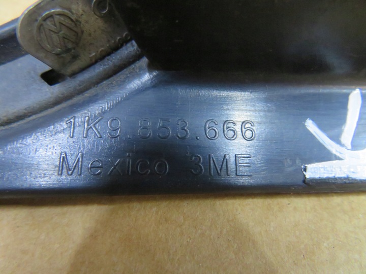 фото №14, Решітка бампера заглушка рамка галоген права vw golf vi 1k9853666