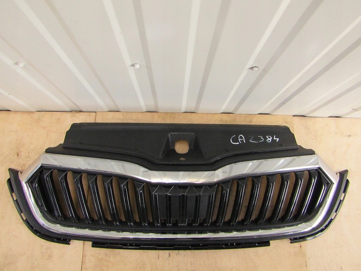 фото №1, Решітка радіатора решітка хром бампер перед skoda octavia iv