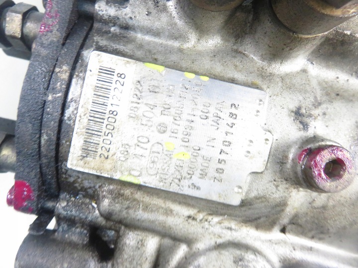 фото №11, Насос вприскувальний nissan almera ii n16 2.2 di 0470504012 0281001827