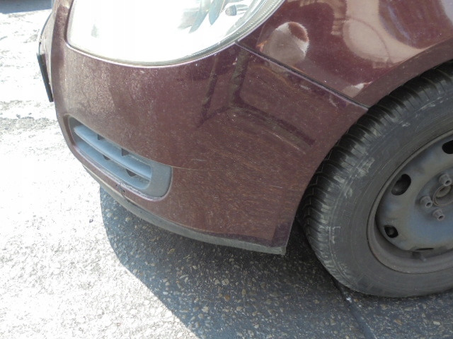 фото №8, Skoda roomster 5j бампер перед 06-10 5d 9893 rosso brunello комплектний