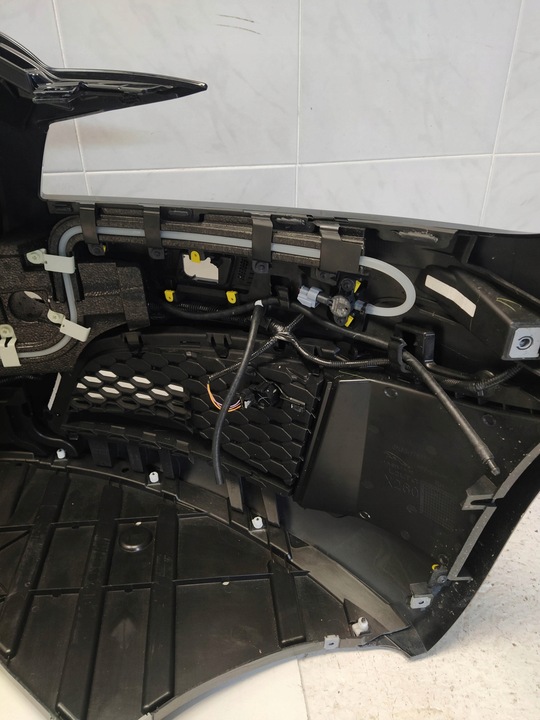 фото №12, Jaguar xf ii x260 бампер перед переднее 6 pdc радар камера celestial чёрный