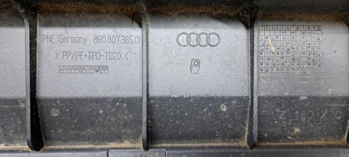 фото №10, Audi q5 8r0 s-line рестайлінг 08-17 бампер зад задній