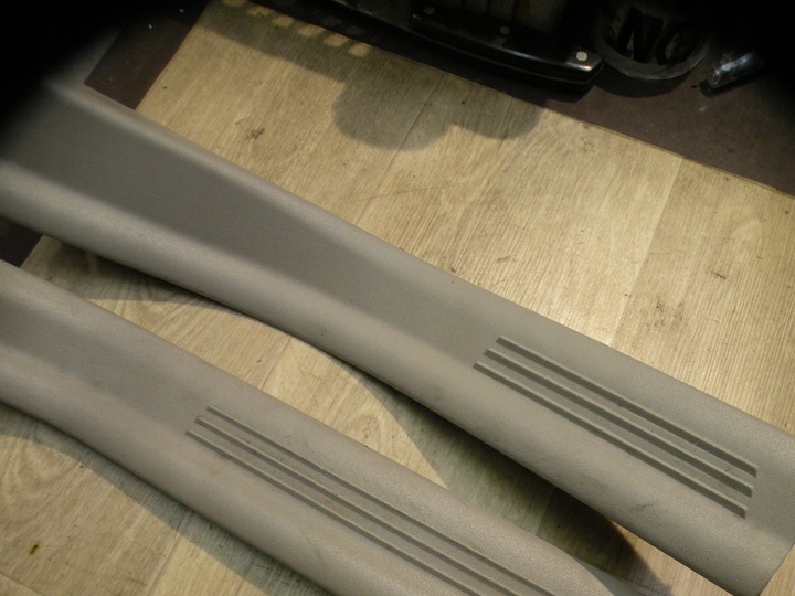 фото №5, Volvo s40 ii v50 планка накладка порога комплект