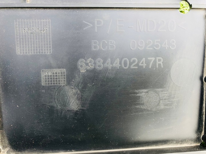 фото №9, Megane v e tech 2022 нижняя защита плита бампера передней перед