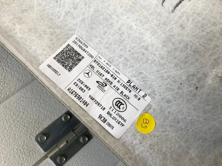 фото №9, Mercedes gle w167 suv потолок потолок люк панорама чёрная a1676901404